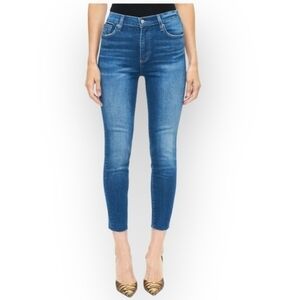 Pistola Aline High Rise Skinny Cropped Jeans Sz 28 MSRP $140 NWT